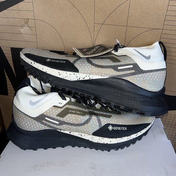NEW Nike React Pegasus Trail 4 Gore Tex GTX By You FJ8896-900 Men Size 8.5 - Picture 1 of 8